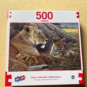 Lions Jigsaw Puzzle 500 piece